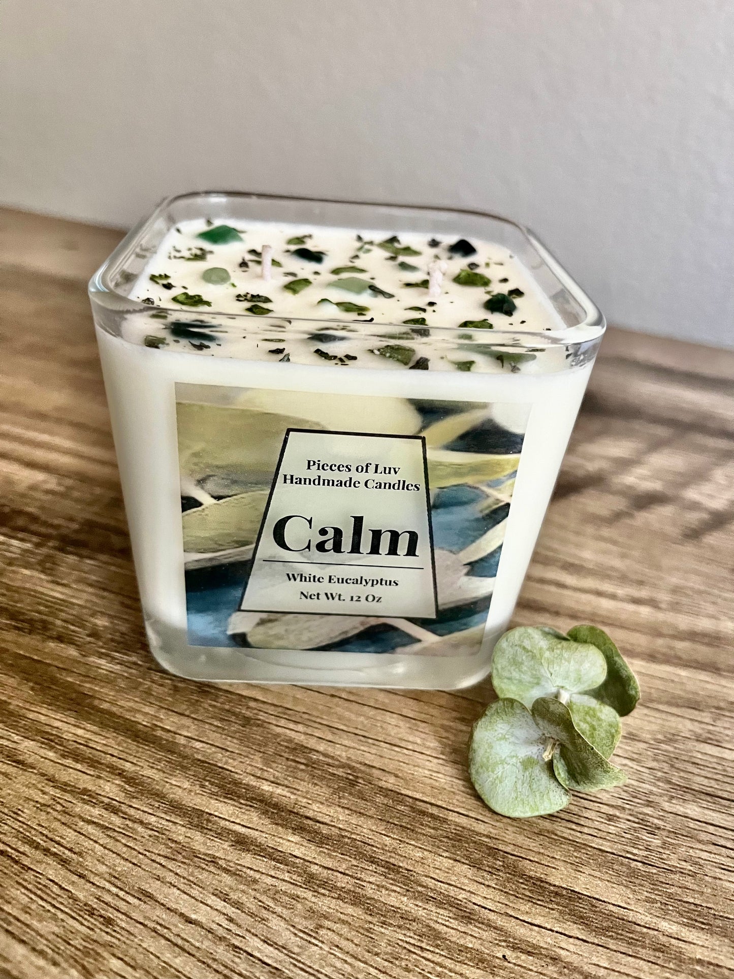Calm Glass - Pieces Of Luv Candle Co.