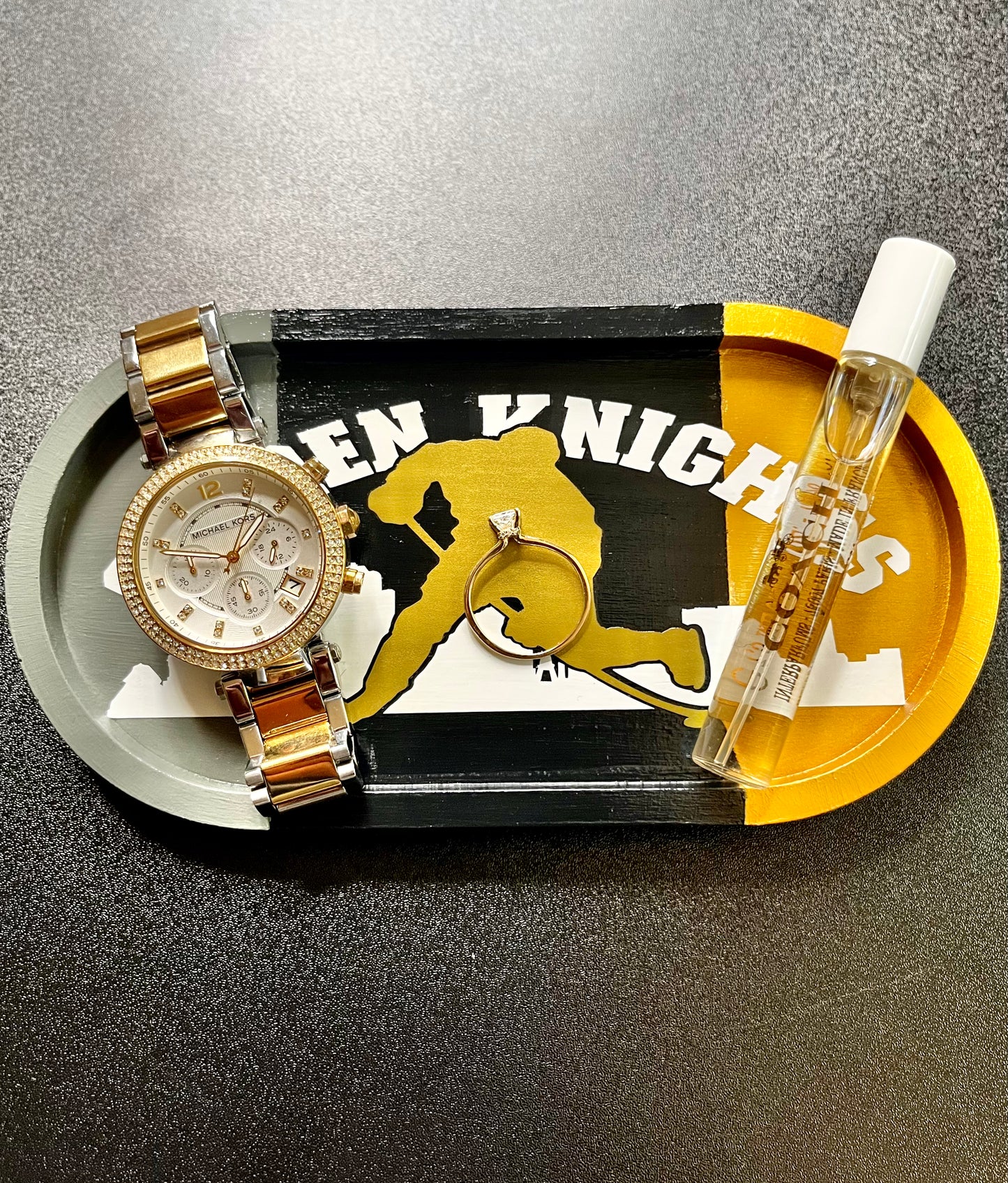 Golden Knights Tray - Pieces Of Luv Candle Co.