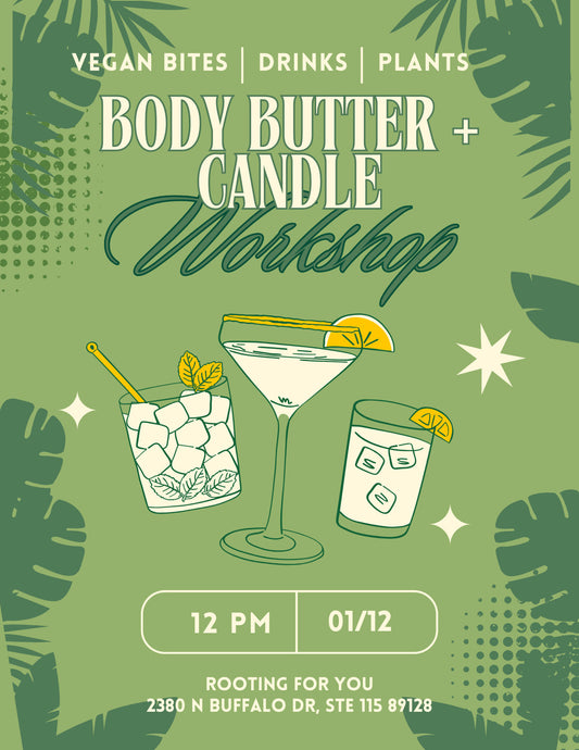 Body Butter & Candle Worshop