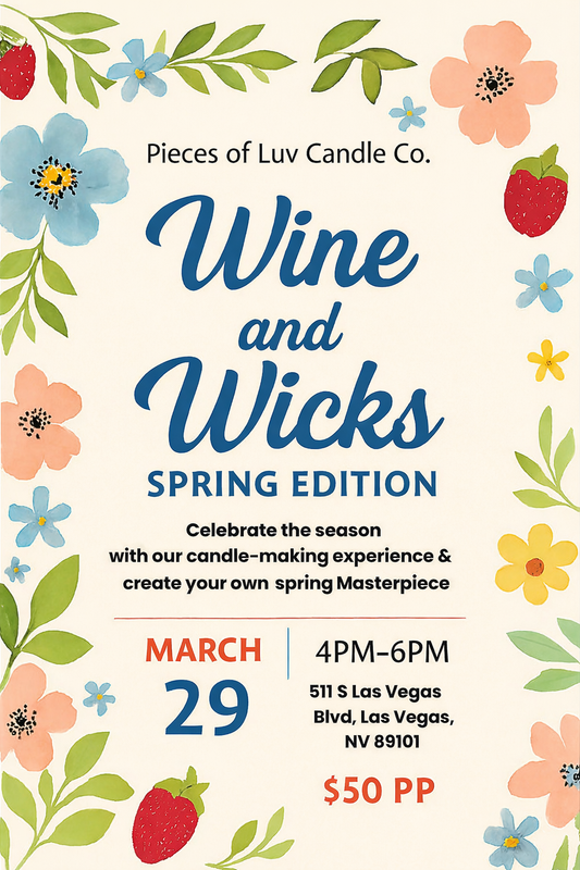 Candle Making Experience @ Velvet & Vine Ticket