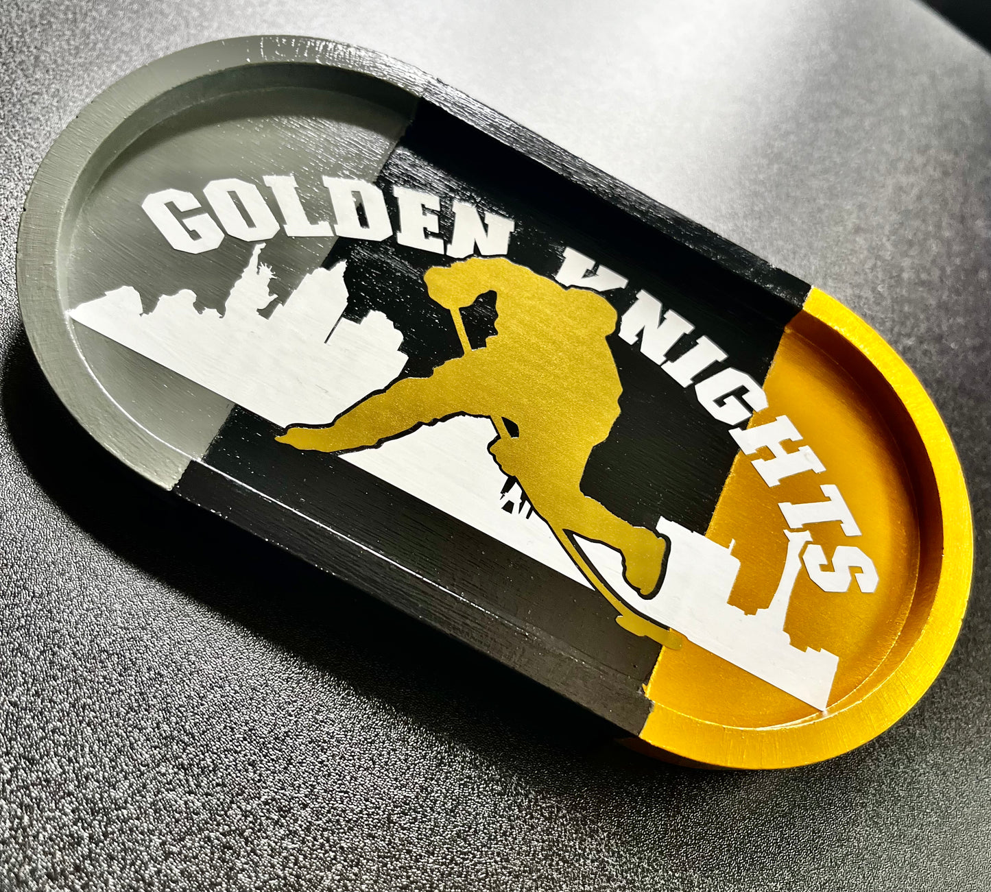 Golden Knights Tray - Pieces Of Luv Candle Co.