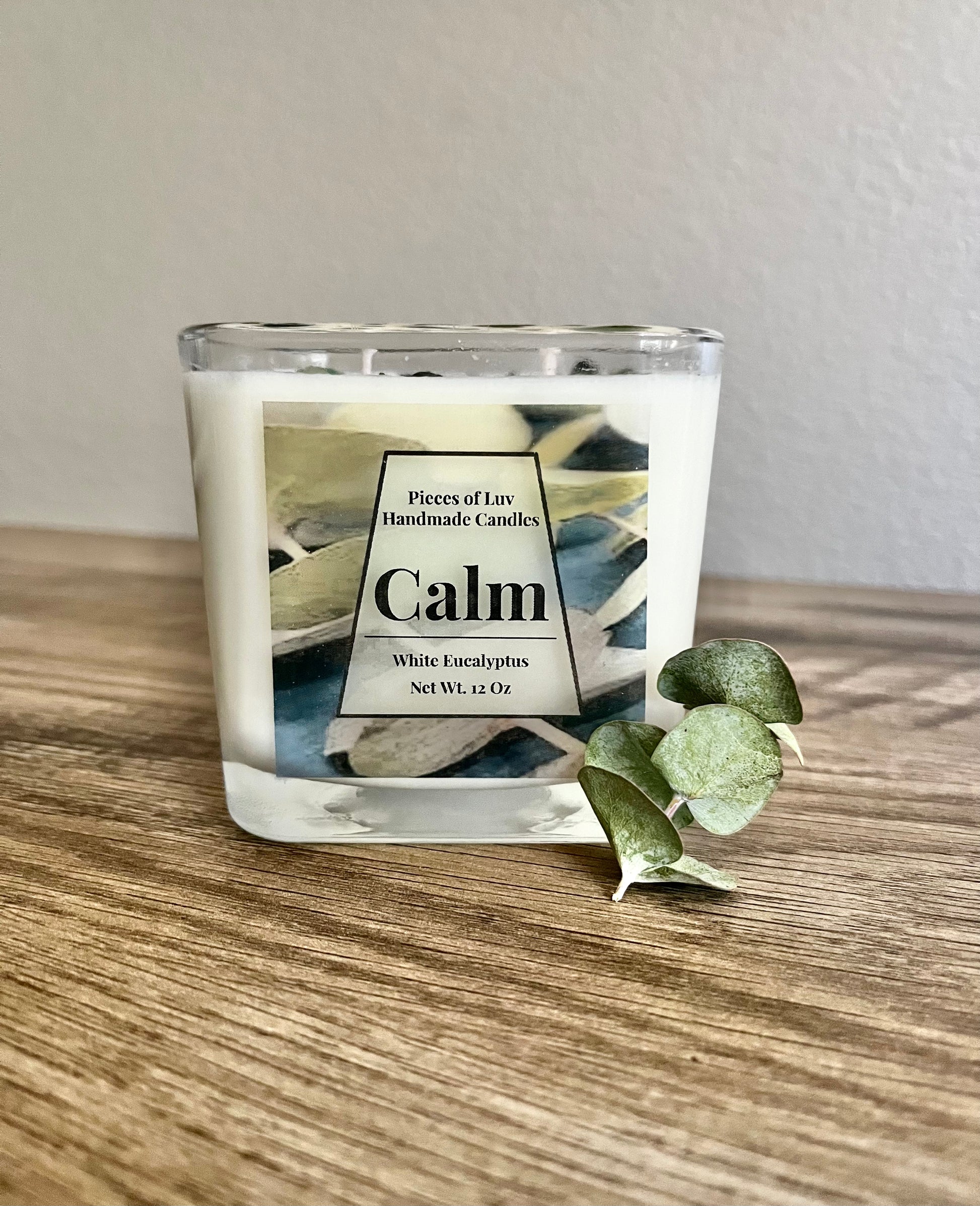 Calm Glass - Pieces Of Luv Candle Co.