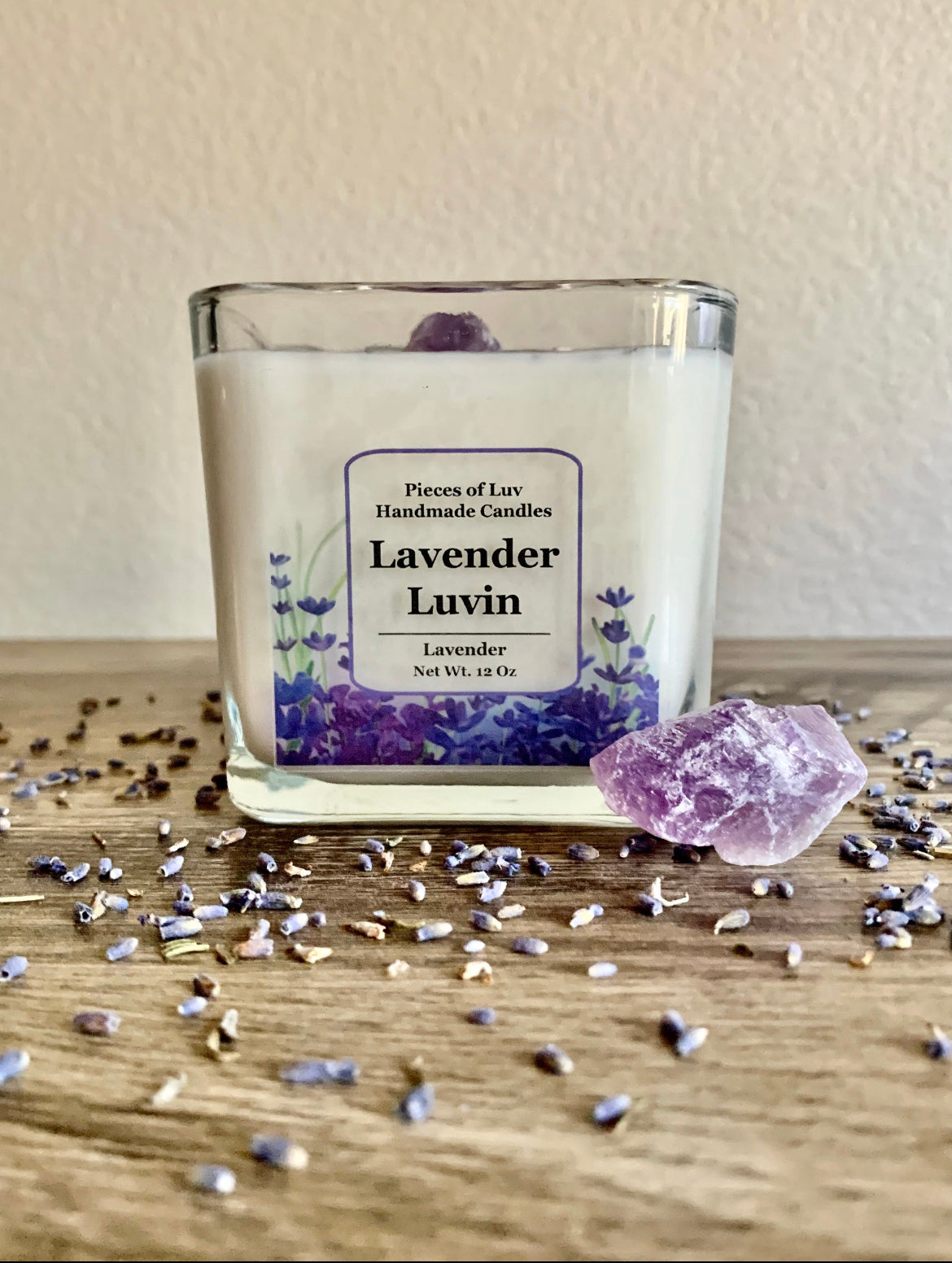 Lavender Luvin - Pieces Of Luv Handmade Candles 