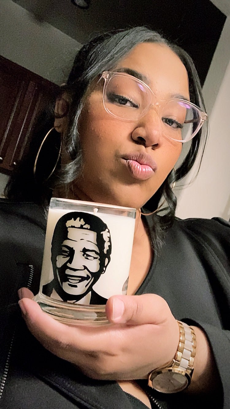 Nelson Mandela - Pieces Of Luv Handmade Candles 